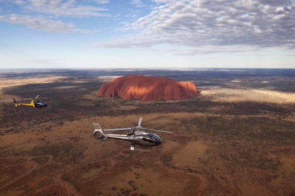 Uluru Only Helicopter Experience | EC130 and Squirrel AS350 Flying by Uluru lg