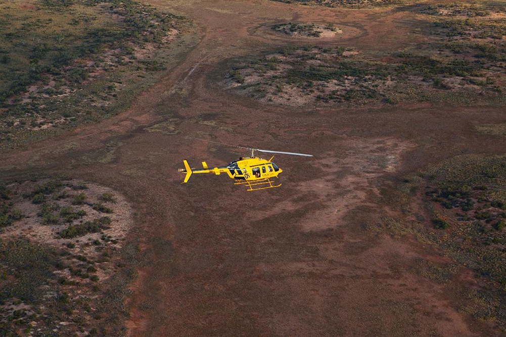 55 minute Lake Amadeus, Uluru & Kata Tjuta Helicopter Experience