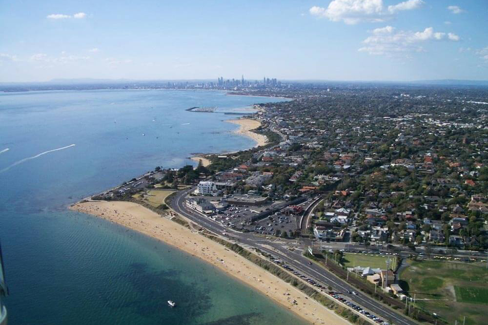 Brighton Beach Boxes & Ricketts Point Helicopter Flight – 12 minutes (approx.) | Scenic 7 Rickets Point Brighton Beach Boxes & Ricketts Point Helicopter Flight – 12 minutes (approx.) e