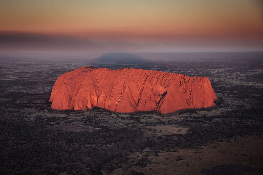 36 minute Uluru & Kata Tjuta Sunset Grand View Helicopter Experience