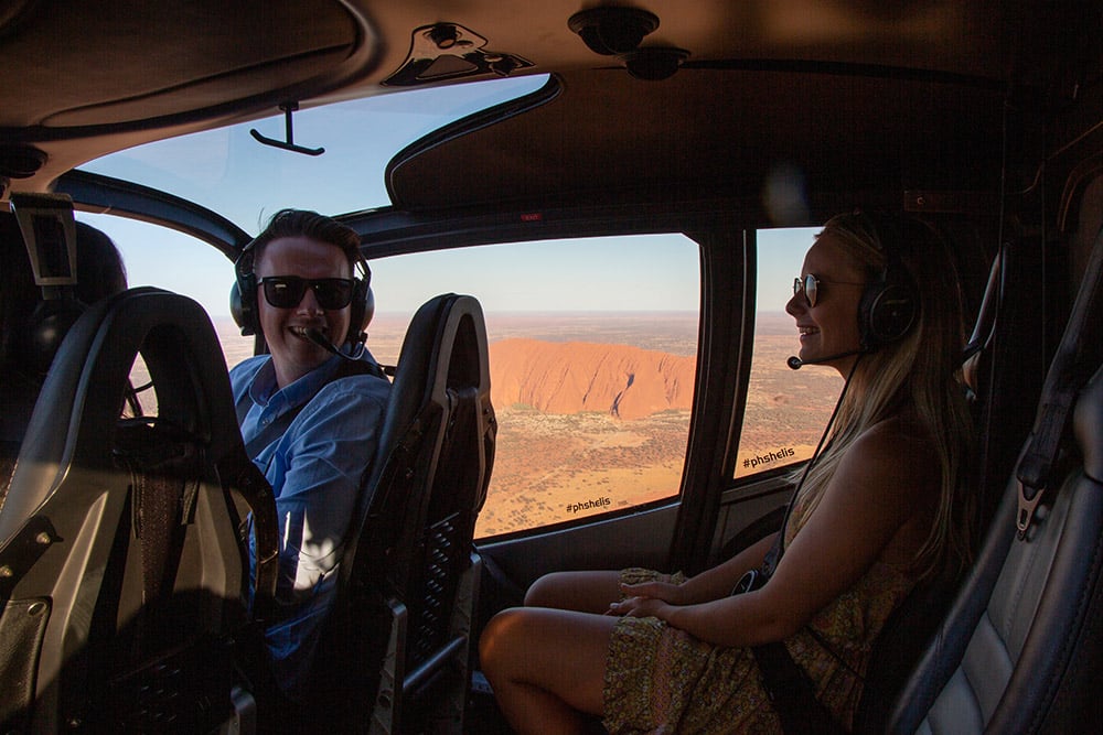 15 minute Uluru Only Helicopter Experience
